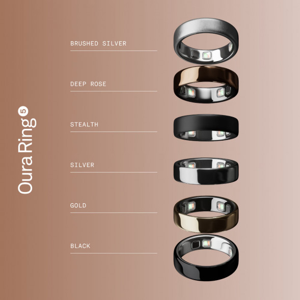 Умное кольцо Oura Ring 5 (размер 8), золотой/Gold в Вологде