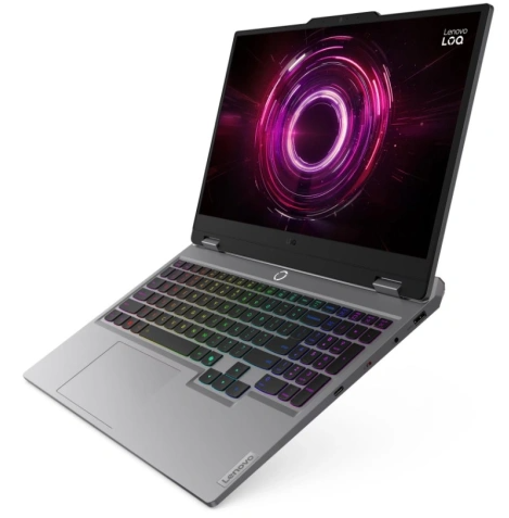 Ноутбук Lenovo LOQ 15AHP10 (83JG003EPB) (15.6 &amp;quot;, Ryzen 7 250 3.3 ГГц, 8 ядер, 16 Гб DDR5, 512 Гб SSD, GeForce RTX 5050, Windows 11 Home), Серый в Вологде