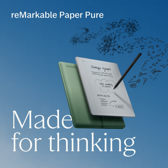 Графический планшет reMarkable Paper Pure+Marker Plus+Sleeve Folio, Mist Green в Вологде