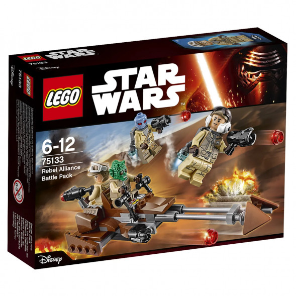 Конструктор LEGO Star Wars 75133 Боевой набор Повстанцев в Вологде