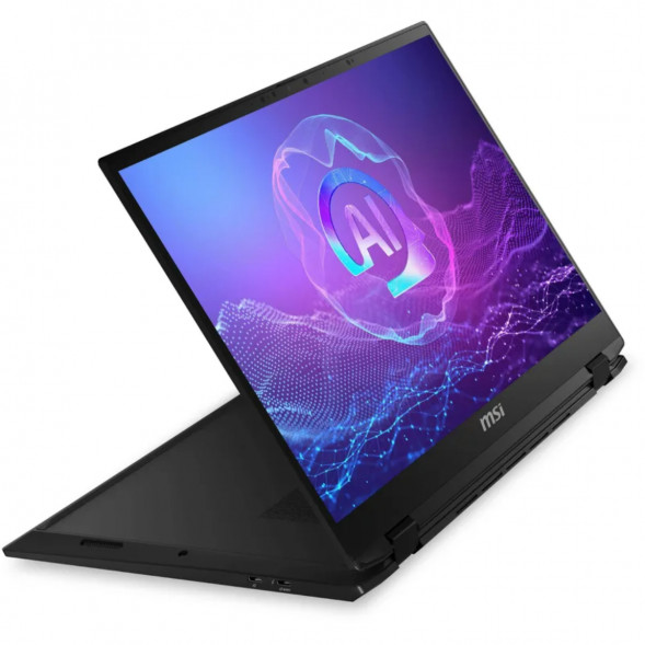 Ноутбук трансформер MSI Summit Pro 16 AI A2HVETG-084RU (16&amp;quot;, IPS, Intel Core Ultra 9 285H 2.9ГГц, 16 ядер, 32ГБ LPDDR5, 1ТБ SSD, NVIDIA GeForce RTX 4050 - 6 ГБ, Windows 11 Pro), черный в Вологде