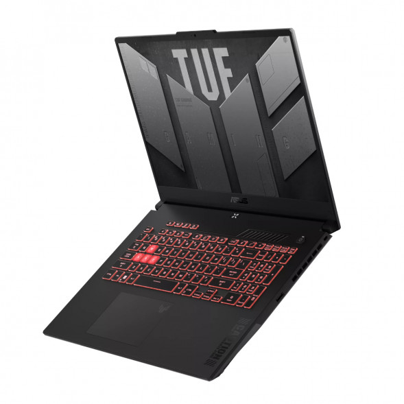 Ноутбук ASUS TUF Gaming A17 FA707NUG-HX156 (17.3&amp;quot;, IPS, 6 ядер, AMD Ryzen 7 7445HS 3.2 ГГц, 16 ГБ DDR5, SSD 512 ГБ, NVIDIA GeForce RTX 4050 - 6 ГБ, без ОС), черный в Вологде