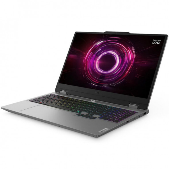 Ноутбук Lenovo LOQ 15AHP10 (83JG003DPB) (15.6&amp;quot;,  IPS, AMD Ryzen 5 220, 6 ядер, 16 ГБ DDR5, SSD 512 ГБ, NVIDIA GeForce RTX 5050 - 8 ГБ, без ОС), серый в Вологде