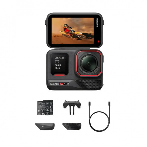 Экшн-камера Insta360 Ace Pro 2, Midnight Black в Вологде