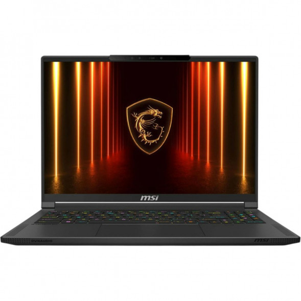 Ноутбук игровой MSI Stealth 16 AI A2HWGG-085XRU (16&amp;quot;, Intel Core Ultra 7, 32ГБ, 1ТБ SSD, RTX 5070, FreeDOS), черный в Вологде