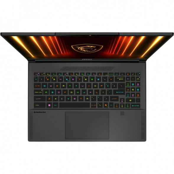 Ноутбук игровой MSI Stealth 16 AI A2HWGG-085XRU (16&amp;quot;, Intel Core Ultra 7, 32ГБ, 1ТБ SSD, RTX 5070, FreeDOS), черный в Вологде