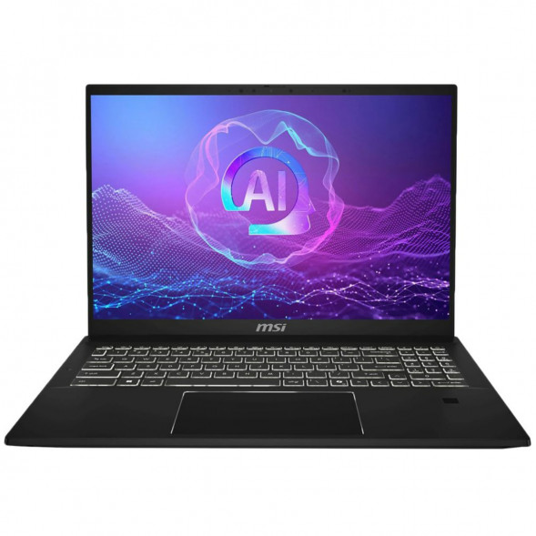 Ноутбук трансформер MSI Summit Pro 16 AI A2HVETG-085RU (16&amp;quot;, IPS, Intel Core Ultra 7 255H 2ГГц, 16 ядер, 32ГБ LPDDR5, 1ТБ SSD, NVIDIA GeForce RTX 4050 - 6 ГБ, Windows 11 Pro), черный в Вологде