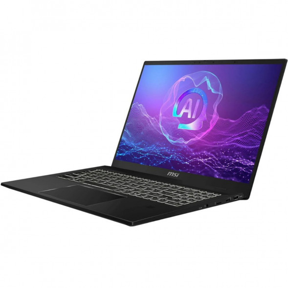 Ноутбук трансформер MSI Summit Pro 16 AI A2HVETG-085RU (16&amp;quot;, IPS, Intel Core Ultra 7 255H 2ГГц, 16 ядер, 32ГБ LPDDR5, 1ТБ SSD, NVIDIA GeForce RTX 4050 - 6 ГБ, Windows 11 Pro), черный в Вологде