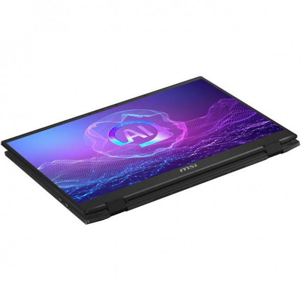 Ноутбук трансформер MSI Summit Pro 16 AI A2HVETG-085RU (16&amp;quot;, IPS, Intel Core Ultra 7 255H 2ГГц, 16 ядер, 32ГБ LPDDR5, 1ТБ SSD, NVIDIA GeForce RTX 4050 - 6 ГБ, Windows 11 Pro), черный в Вологде