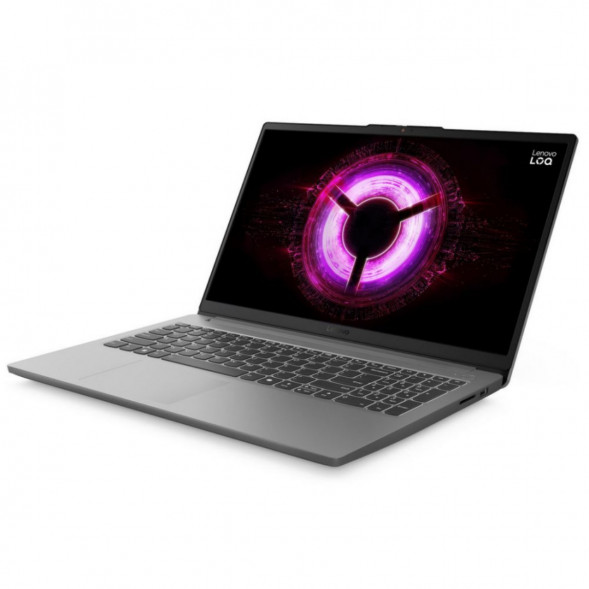 Ноутбук Lenovo LOQ 15ARP10E (83S0007FUS) (15.6&amp;quot;, IPS, AMD Ryzen 7 170 3.2 ГГц, 8 ядер, 16 ГБ DDR5, SSD 512 ГБ, NVIDIA  GeForce RTX 4050 - 6 ГБ, Windows 11 Home), серый в Вологде
