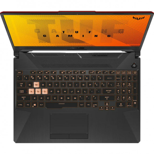 Ноутбук ASUS TUF Gaming A15 FA506NCG-HN330 (15.6&amp;quot;, IPS, AMD Ryzen 7 8845HS 3.8ГГц, 8-ядерный, 16ГБ DDR5, 512ГБ SSD, NVIDIA GeForce RTX 3050 - 4 ГБ, без ОС), черный в Вологде