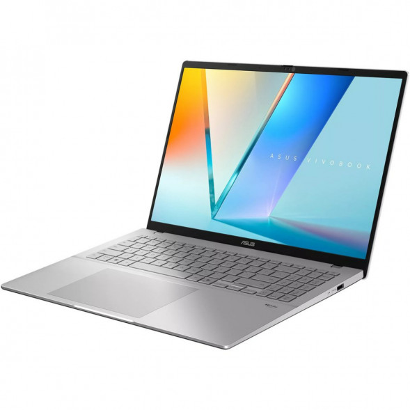 Ноутбук ASUS VivoBook S16 M3607KA-SH117 (16&amp;quot;, OLED, AMD Ryzen AI 5 330 2ГГц, 4 ядра, 32ГБ DDR5, 512ГБ SSD, AMD Radeon 820M, без ОС), серебристый в Вологде