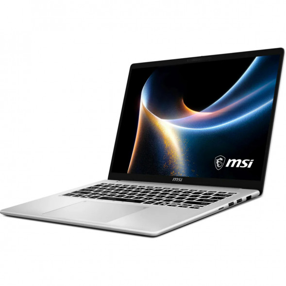 Ноутбук MSI Modern 14S AI+ G3MG-010XRU (14&amp;quot;, OLED, Intel Core Ultra 7 355 2.3ГГц, 8 ядер, 16ГБ DDR5, 512ГБ SSD, Intel Graphics, без ОС), серебристый в Вологде