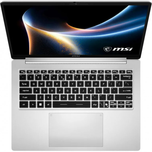 Ноутбук MSI Modern 14S AI+ G3MG-010XRU (14&amp;quot;, OLED, Intel Core Ultra 7 355 2.3ГГц, 8 ядер, 16ГБ DDR5, 512ГБ SSD, Intel Graphics, без ОС), серебристый в Вологде
