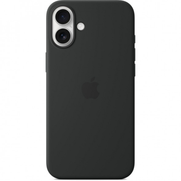 Чехол Apple для iPhone 16 Plus Silicone MagSafe, черный (MYY93ZM/A) в Вологде