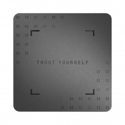 Аппаратный холодный криптокошелек Ledger Stax c чехлом Magnet Shell Black + Recovery Key