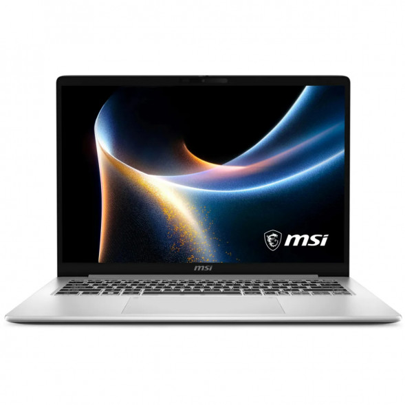 Ноутбук MSI Modern 14S AI+ G3MG-011XRU (14&amp;quot;, OLED, Intel Core Ultra 5 322 2.5ГГц, 6 ядер, 16ГБ DDR5, 512ГБ SSD, Intel Graphics, без ОС), серебристый в Вологде