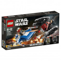 Конструктор LEGO Star Wars 75196 Истребитель типа A против бесшумного истребителя СИД