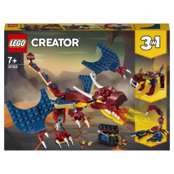 Конструктор LEGO Creator 31102 Огненный дракон