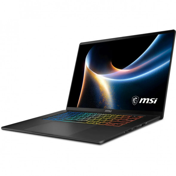 Ноутбук MSI Stealth 16 AI+ B3WI-012RU (16&amp;quot;, OLED, Intel Core Ultra 9 386H 2.1ГГц, 16 ядер, 32ГБ DDR5, 1ТБ SSD, NVIDIA GeForce RTX 5080, Windows 11 Home), черный в Вологде