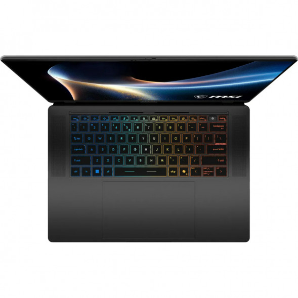Ноутбук MSI Stealth 16 AI+ B3WI-012RU (16&amp;quot;, OLED, Intel Core Ultra 9 386H 2.1ГГц, 16 ядер, 32ГБ DDR5, 1ТБ SSD, NVIDIA GeForce RTX 5080, Windows 11 Home), черный в Вологде