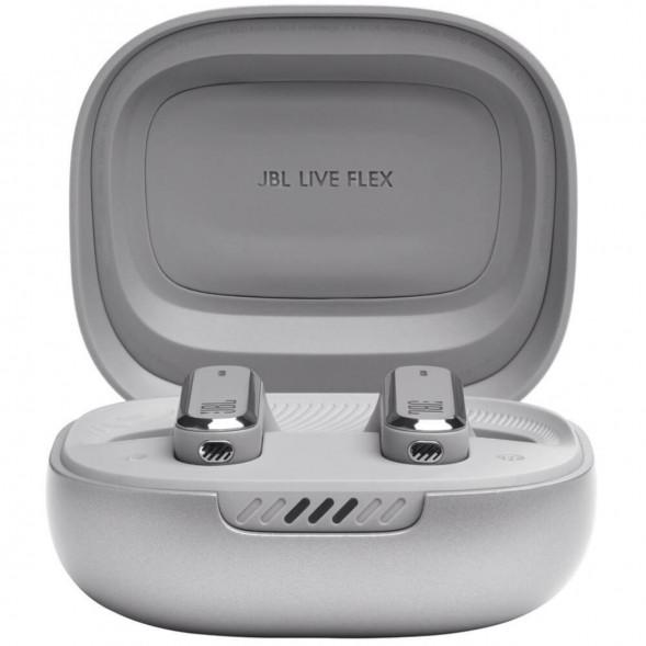 Беспроводные наушники JBL Live Flex, серебристый в Вологде