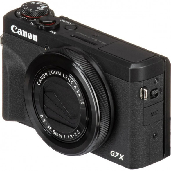 Фотоаппарат Canon PowerShot G7X Mark III, чёрный в Вологде