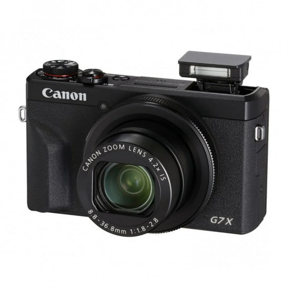 Фотоаппарат Canon PowerShot G7X Mark III, чёрный в Вологде