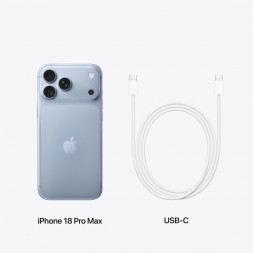 Смартфон Apple iPhone 18 Pro Max 2TB (eSIM), Glacier