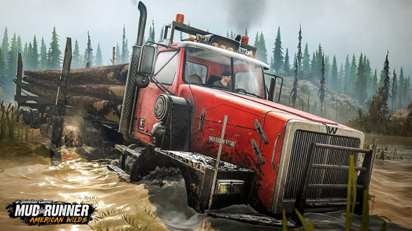 Игра Spintires: MudRunner American Wilds [Nintendo Switch, русские субтитры] в Вологде