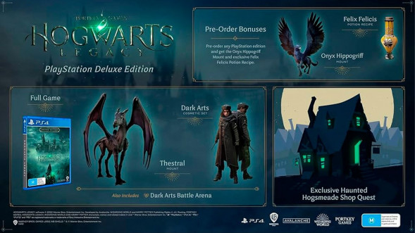 Игра Hogwarts Legacy. Deluxe Edition [PS4, русские субтитры] в Вологде